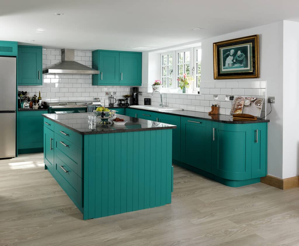 Painted kitchen