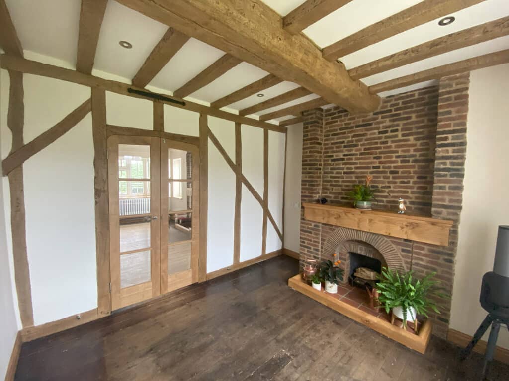 Double internal doors